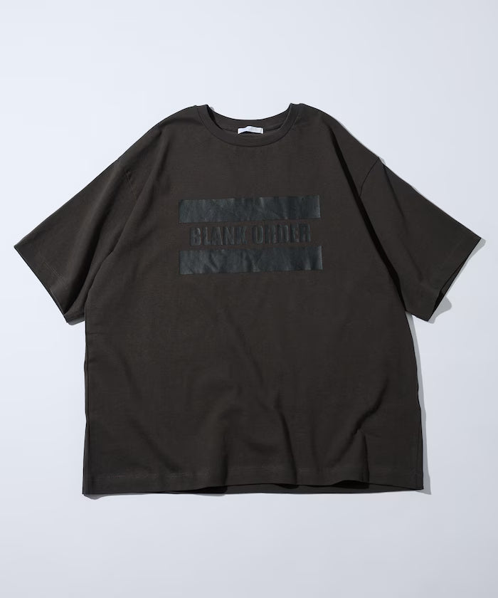 6oz Front Logo Print Crew Neck T-Shirt / Back Print T-Shirt PRINT BURGER