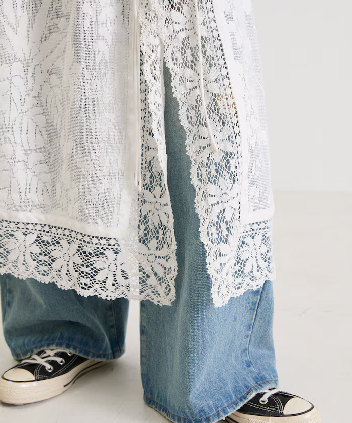2WAY Lace Camidress & Lace Layered Skirt