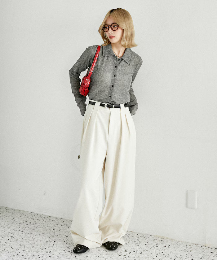 Mesh Shirt Cardigan Limited Edition