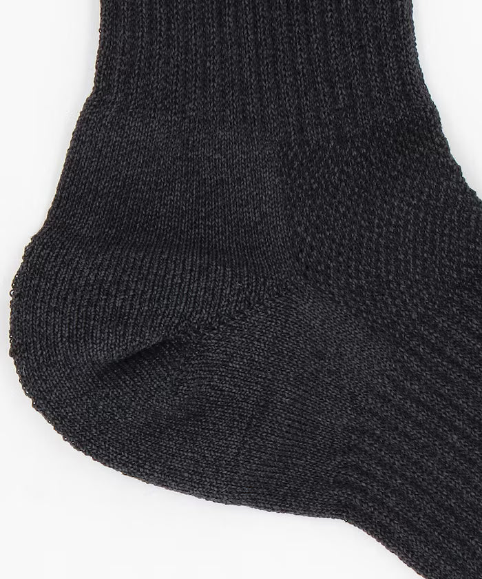 Washi Plain Quarter Socks (Fits 25.0-27.0cm)