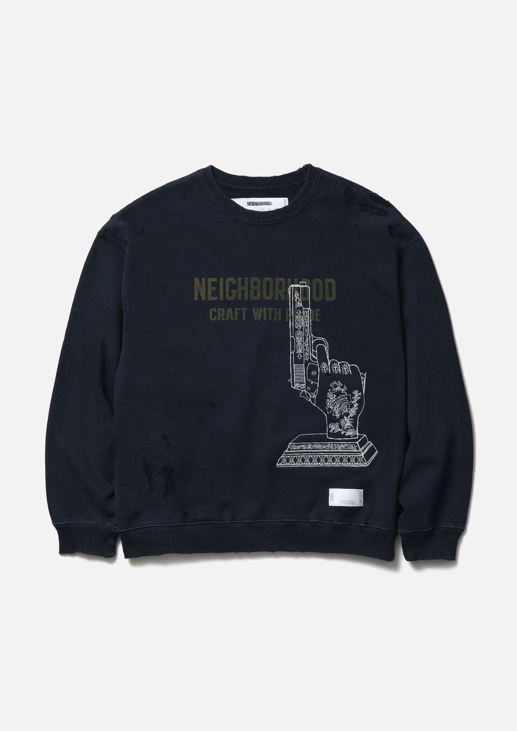 Savage Sweat Shirt Ls - BLACK