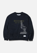 Savage Sweat Shirt Ls - BLACK