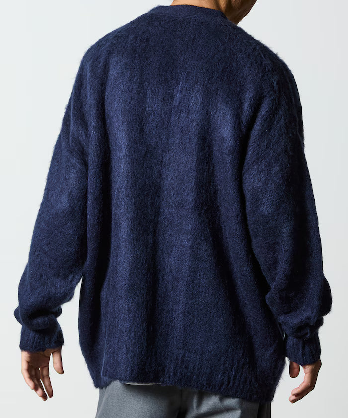 Relax Fit Shaggy Knit Loose Cardigan 【Limited Edition】