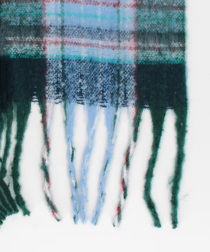 Checkered Volume Scarf