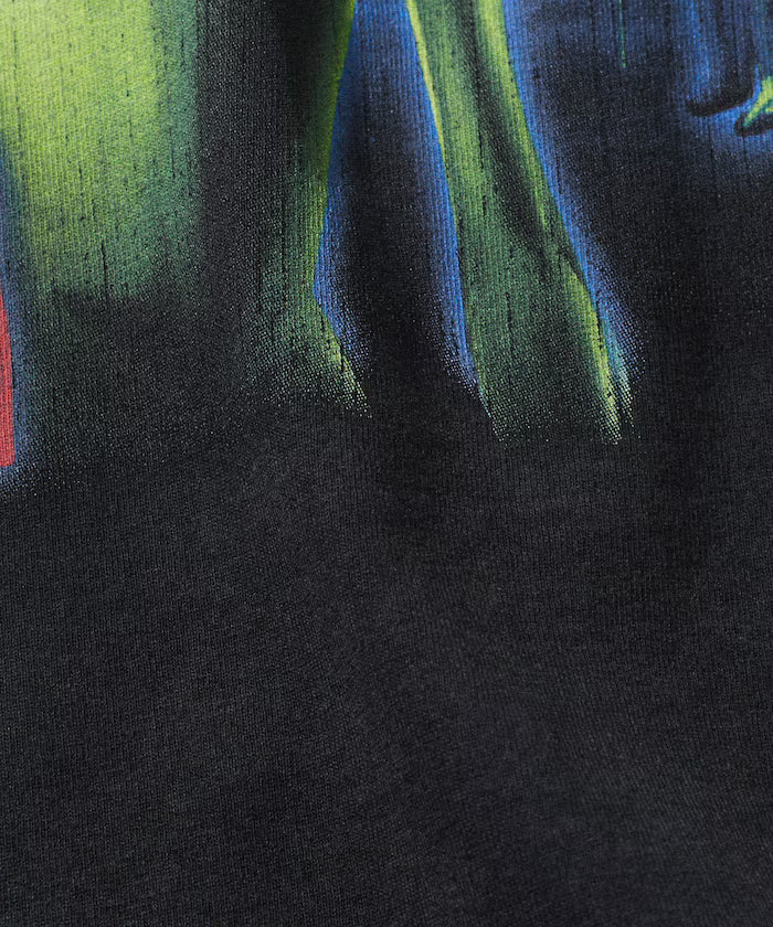 【EXCLUSIVE】BLINK182 alien print Tee / Blink 182 Alien Graphic Print Crew Neck T-Shirt