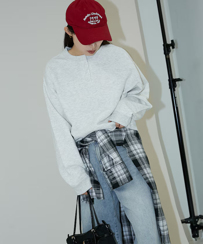 Henry Neck Sweat Pullover Limited Edition