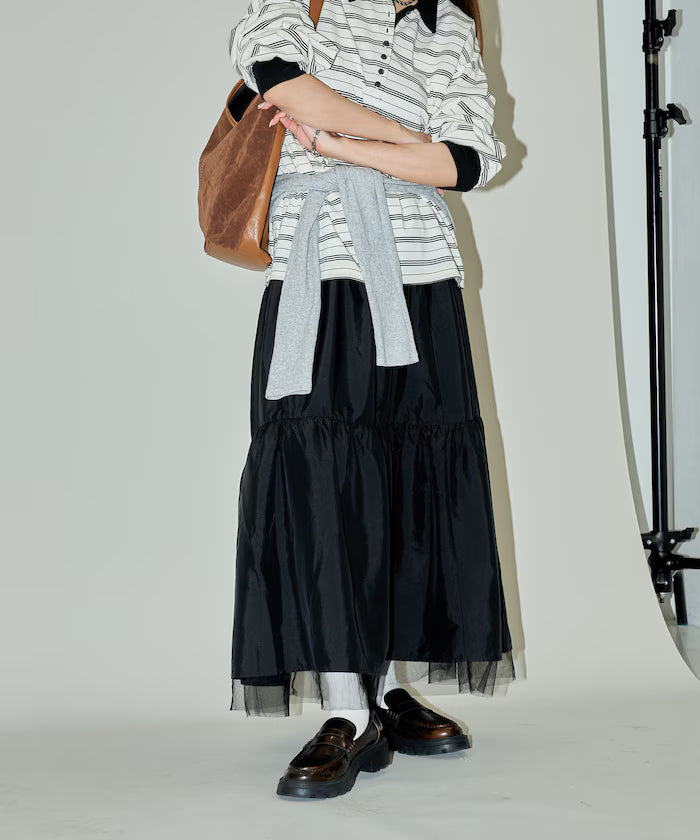 Tulle Layered Tiered Skirt Limited Edition