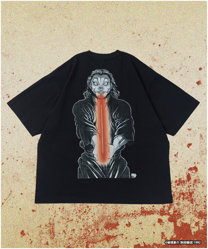 [Sale starts June 12, 12:00] Baki 'Niten Ichi Ryu/Miyamoto Musashi' Print Crewneck T-Shirt
