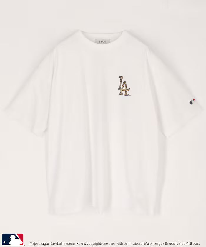 Limited Edition MLB Leopard Print Logo T-Shirt