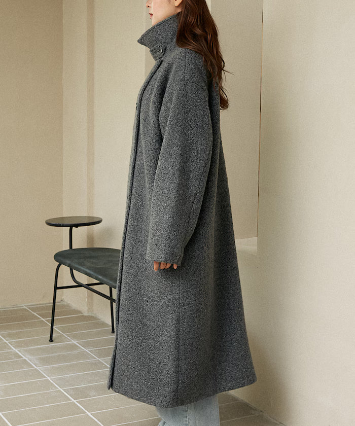 Multicolor Shaggy Long Coat Limited Edition