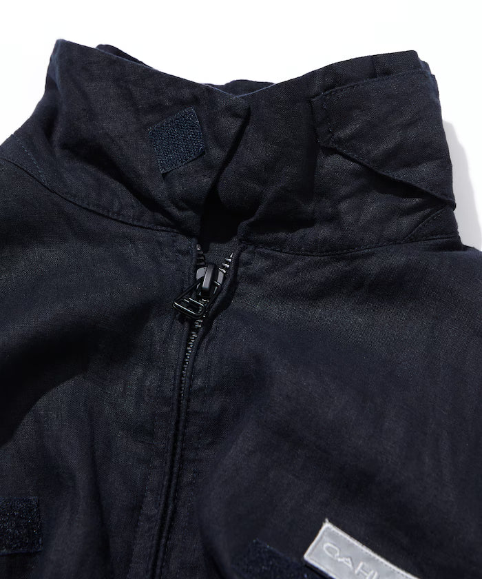 Linen Heli Crew Jacket