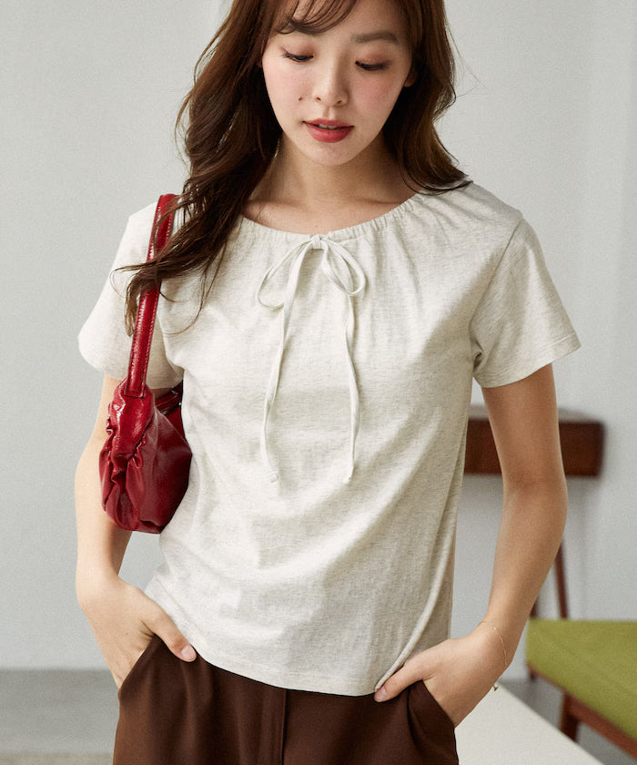 Drawstring Ribbon T-Shirt Limited Edition