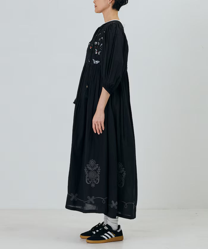 India Code Embroidered 2WAY Dress