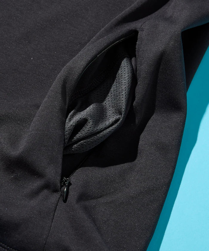 SUPER ICE / Super Ice Henry Neck Spindle T-Shirt Contact Cold Sensation / Quick Drying / UV Cut