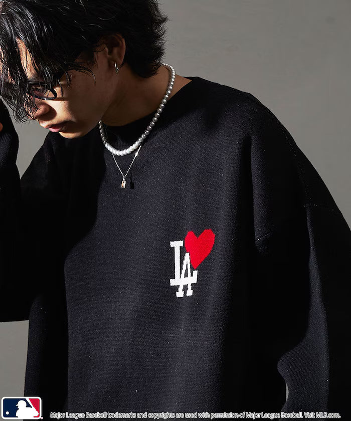 Custom HEART LOGO KNIT