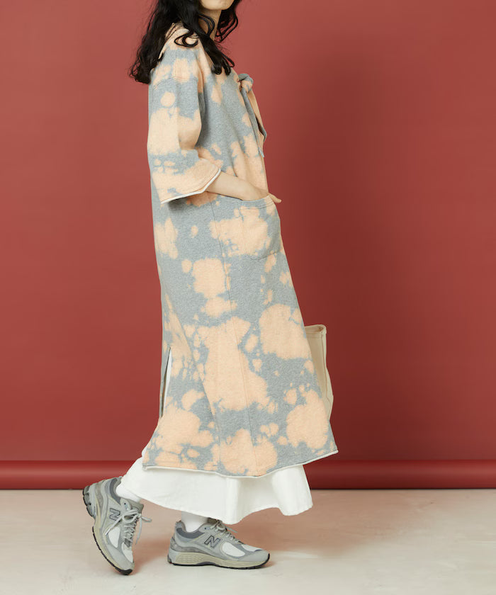 Bleach Back Sweat Ribbon One-Piece