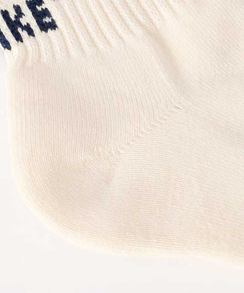 Back logo quarter socks (25.0-27.0cm compatible)