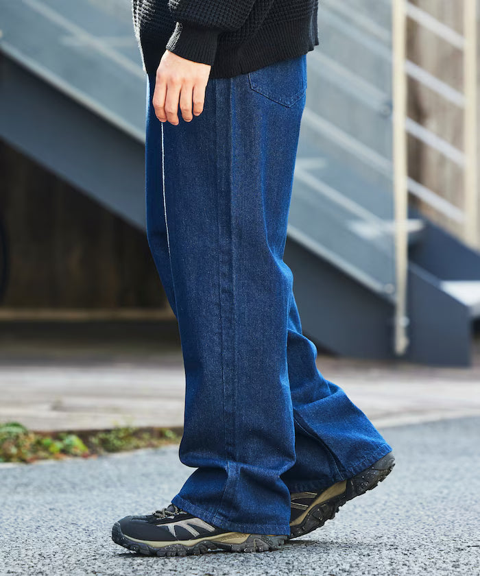 Wide Straight Denim Pants [Limited Edition]