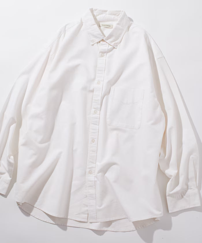 Big Silhouette Oxford Button-Down Shirt 【Limited Edition】