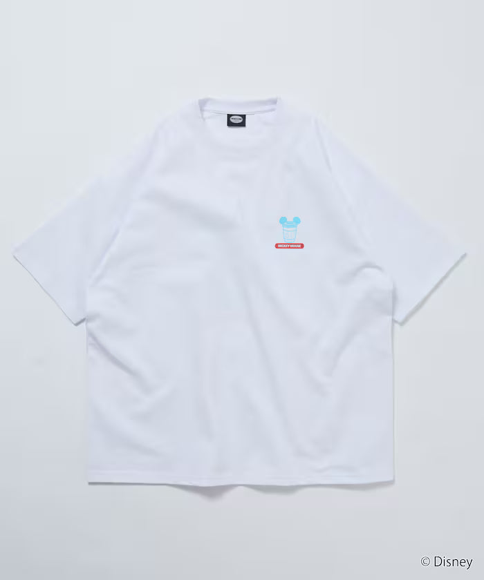 DISNEY/Mickey Mouse/Exclusive Crew Neck Printed Sweatshirt/FOOD 【Limited Release】