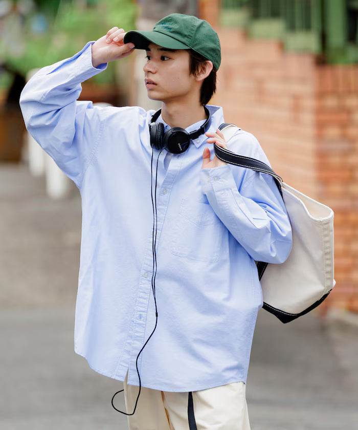 Big Silhouette Oxford Button-Down Shirt 【Limited Edition】