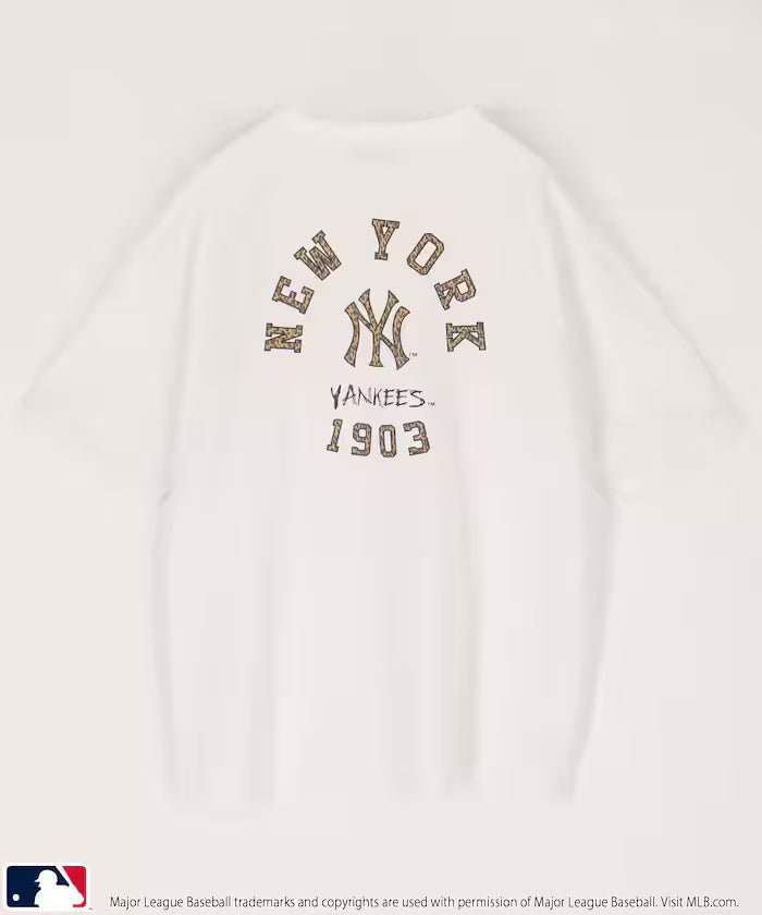 Limited Edition MLB Leopard Print Logo T-Shirt