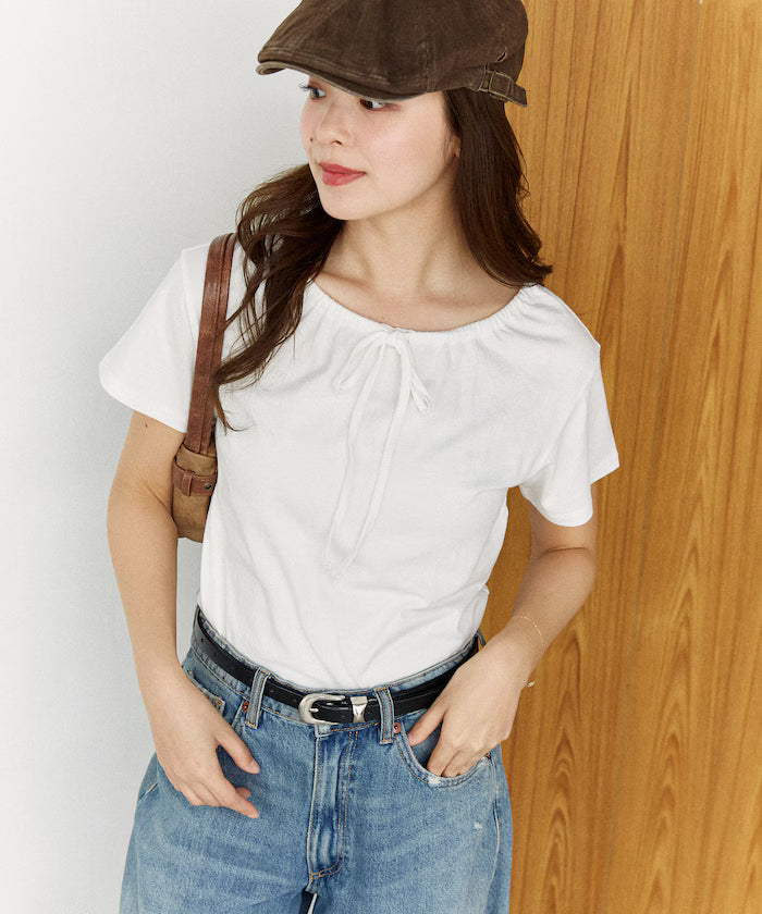 Drawstring Ribbon T-Shirt Limited Edition
