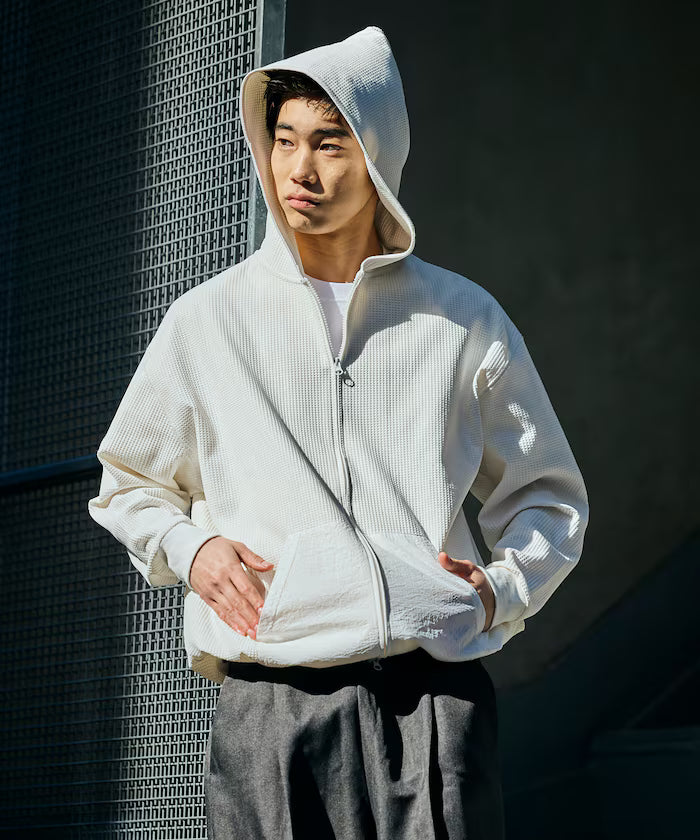 Spindle Tech Thermal Nylon Pocket Zip-Up Parker