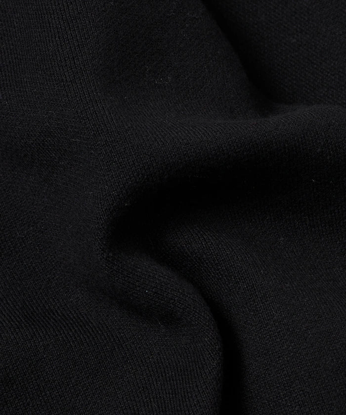 Relax Fit Relax Fit Sweat-like Knit Crew Neck Snap Cardigan [Limited Edition]