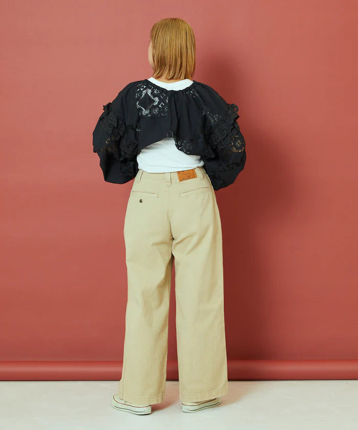 2WAY Lace Bolero & Chaps Pants