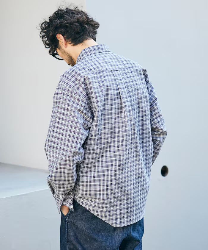 AIRDRY HIGH TECHYARN High-performance Material Oxford Button-down Shirt Long Sleeve