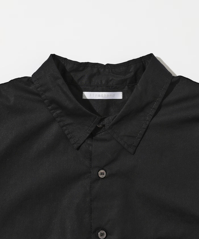 <New Color Added> Relaxed Fit Broad Shirt / Regular Collar / Long Sleeve