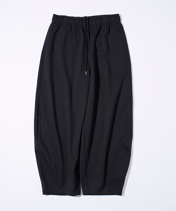 Wide Silhouette Bonding Barrel Leg Sweatpants 【Limited Edition】