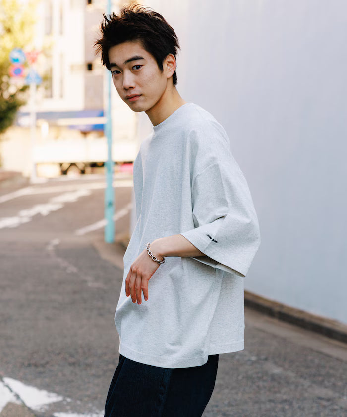 Big Silhouette One Point Crew Neck T-Shirt / Wide Silhouette [Limited Edition]