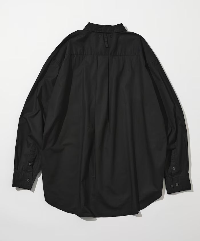 <New Color Added> Relaxed Fit Broad Shirt / Regular Collar / Long Sleeve