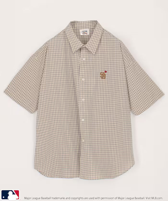 Custom MLB One Point Embroidery Half Sleeve Big Shirt Limited Edition
