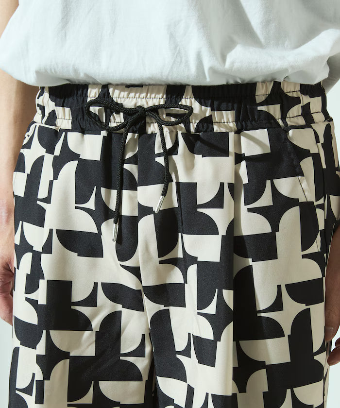 Pattern Easy Shorts / All-over Print Short Pants / Compatible with Setup