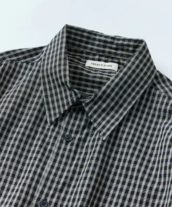 Relax Fit Classic Pattern Regular Collar Shirt / Check Pattern / Stripe Pattern 【Limited Edition】