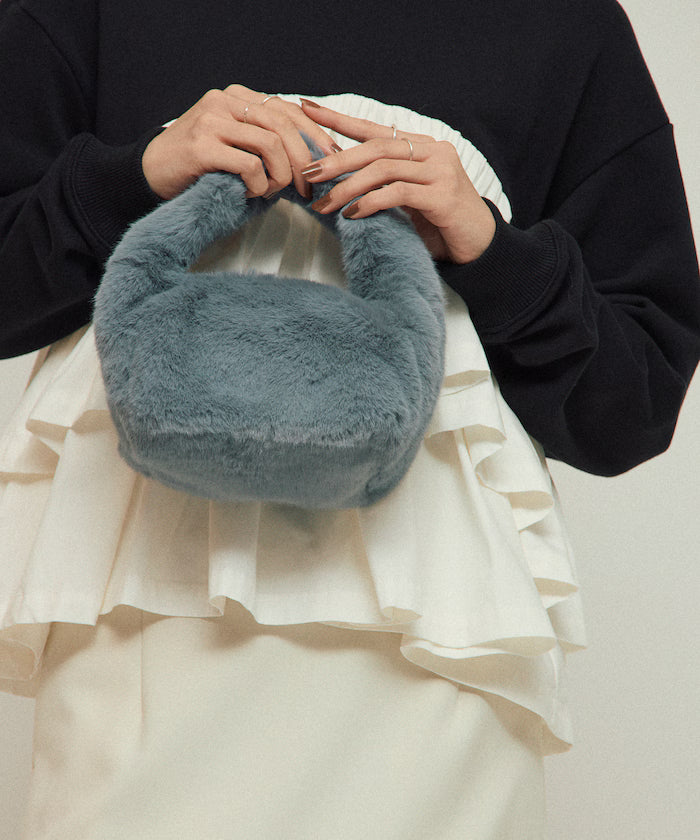 Faux Fur Handbag