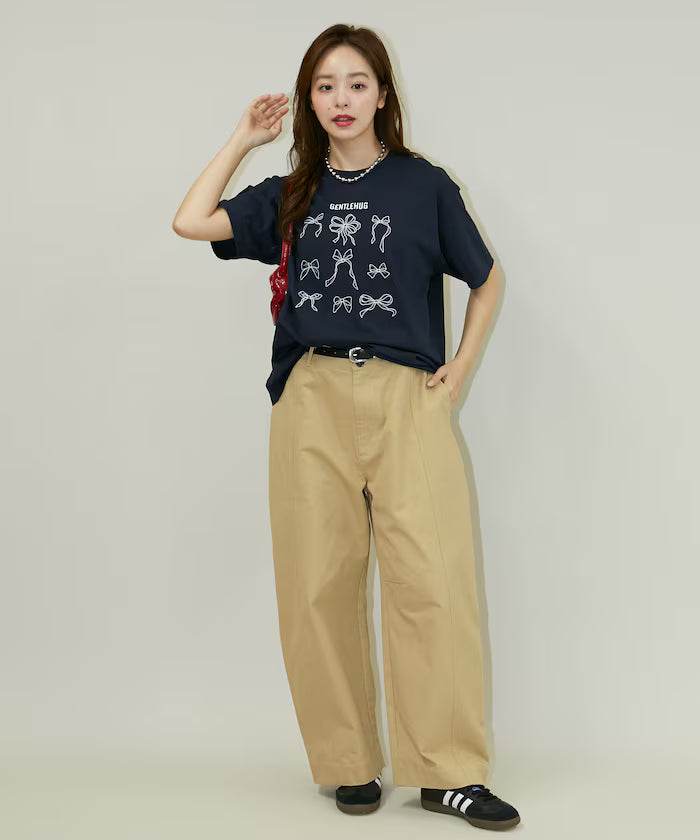 Ribbon Embroidery T-Shirt Limited Edition