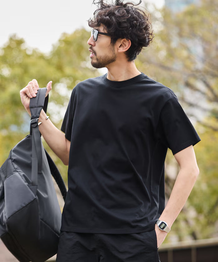STORATECH Lightweight Basic Silhouette T-Shirt/Antibacterial/Odor-resistant/Antimicrobial/UV Protection/Contact Cooling/Moisture-wicking 【Limited Edition】