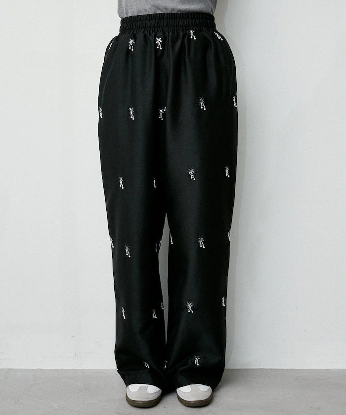 Total Beads Embroidery Easy Slacks Limited Release