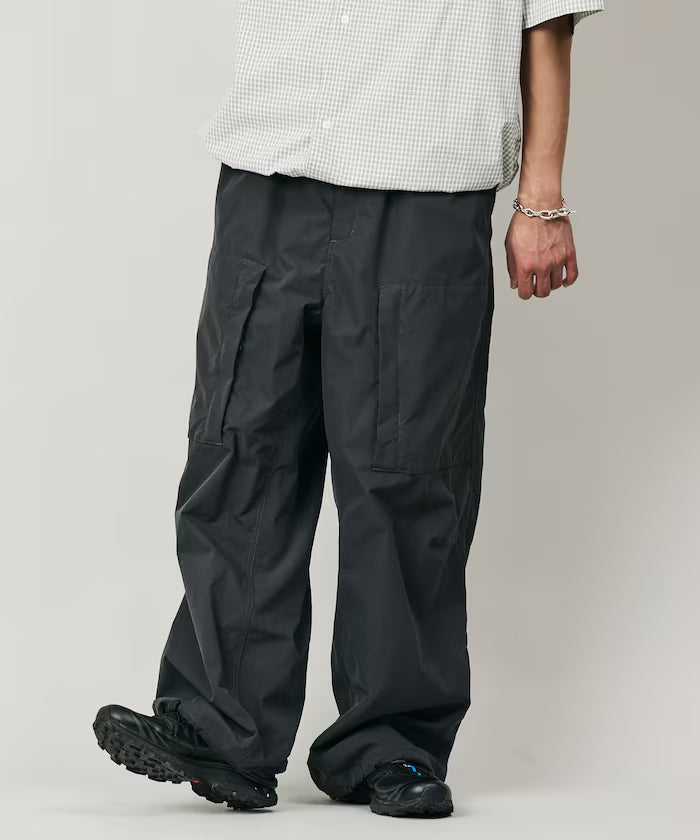 Quick Dry Fabric Wide Silhouette Poly Rip Cross Military Helicrew Pants/UV Cut/Quick Dry 【Limited Edition】