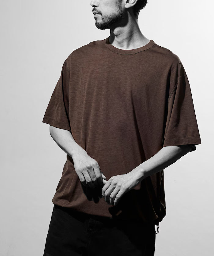 Washable Merino Wool Blend Spindle T-shirt