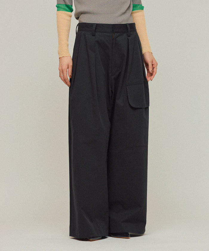 High Count Chino Wide Pants