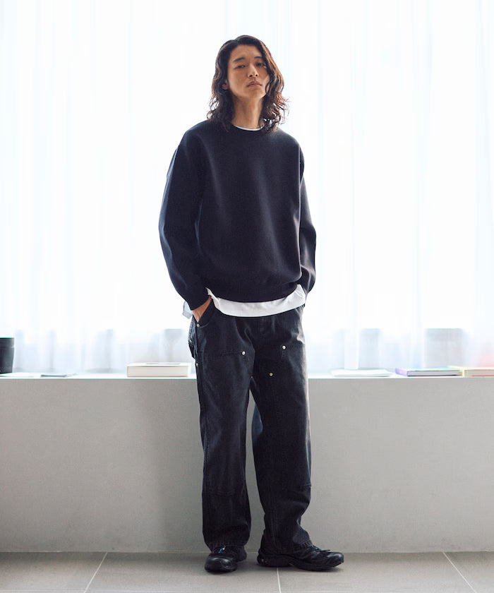 Fade Processing Light Duck Double Knee Painter Pants Vintage