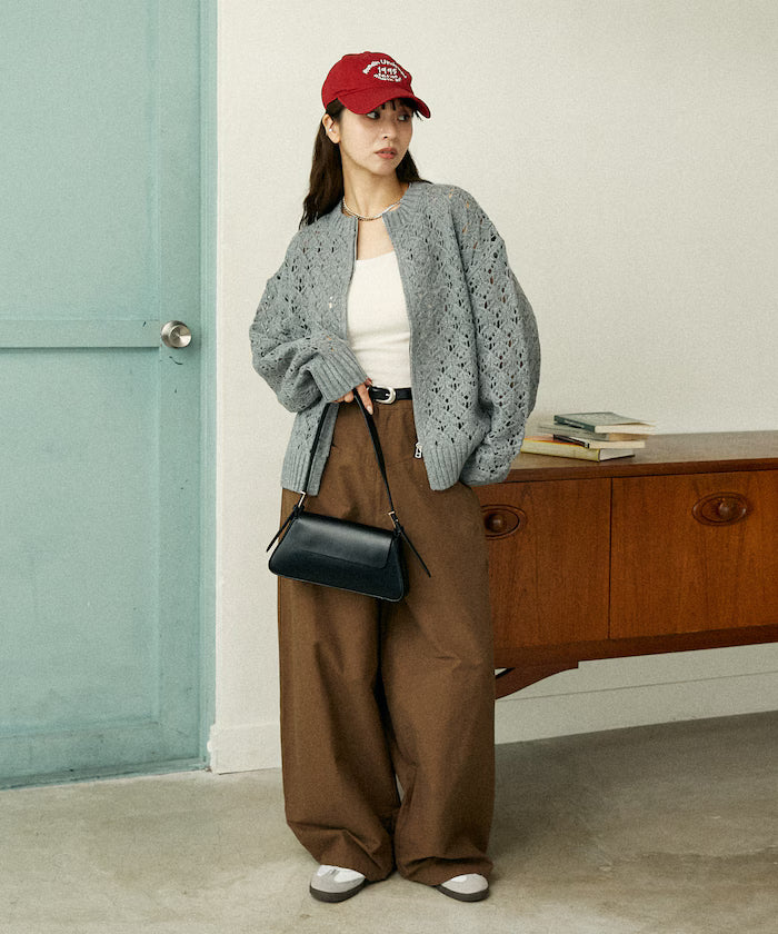 Barrel Pants with Slash Pocket Limited Edition