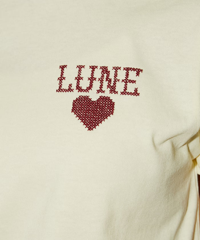 Heart Cross Stitch T-Shirt Limited Edition