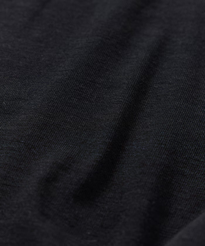 SUPER MERINO WOOL×INKEEP Crew Neck Short Sleeve T-Shirt