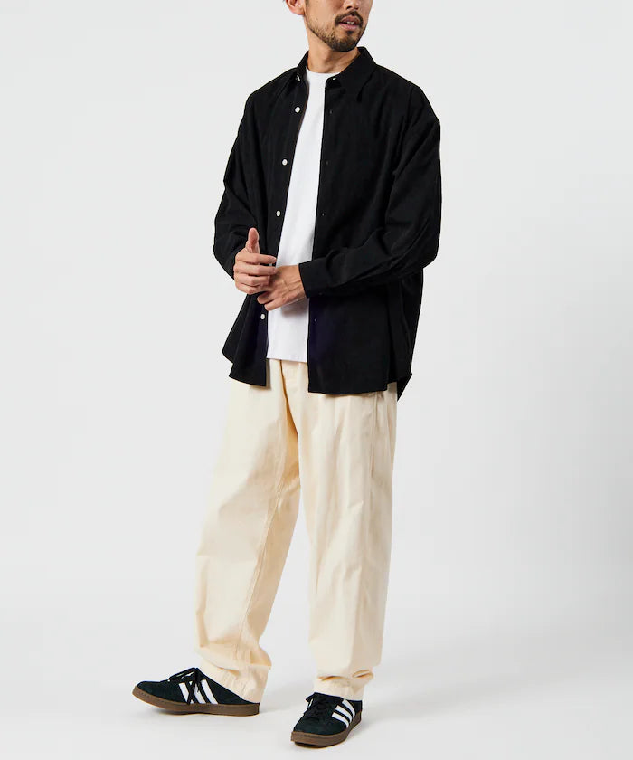 Relax Fit Relaxed Fit Corduroy Regular Collar Shirt [Limited Edition]